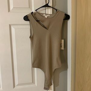 Nude Charlotte Russe Bodysuit